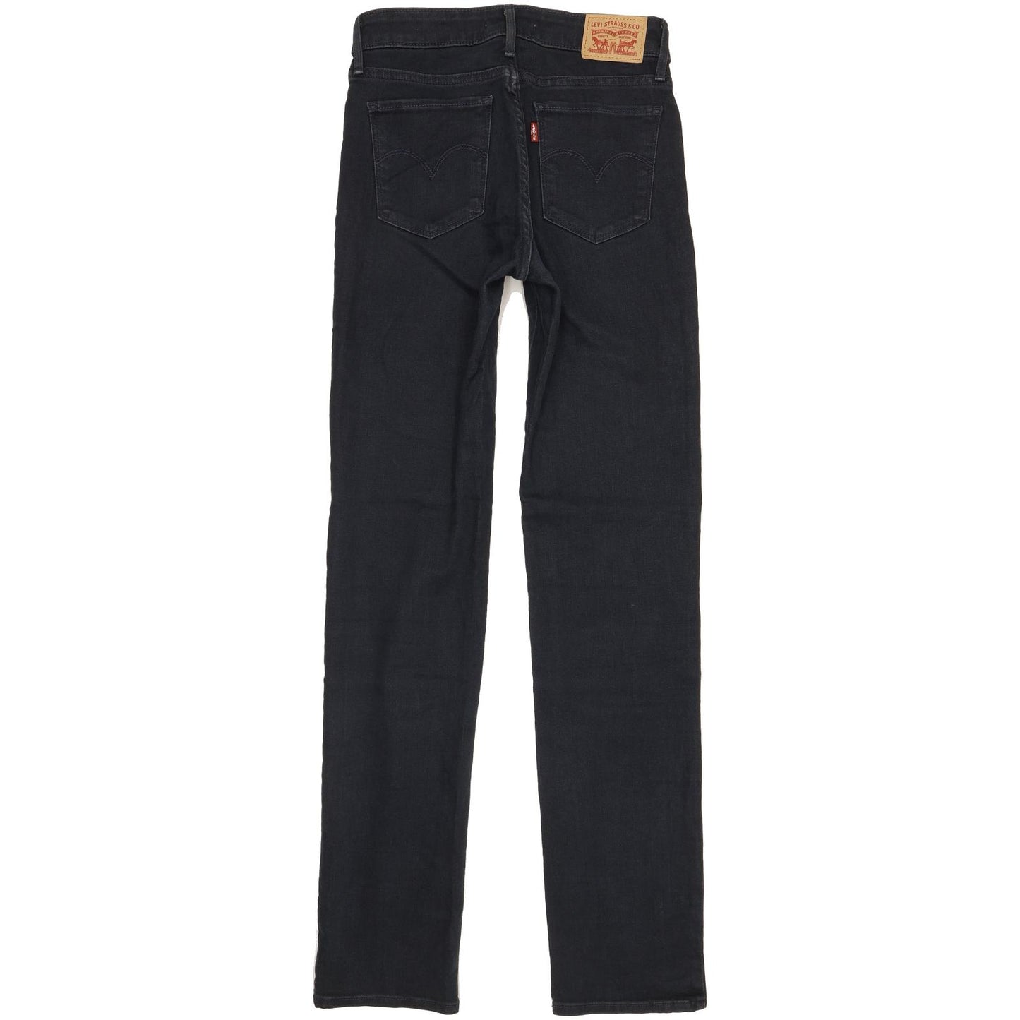 Levi's 712 Women Navy Straight Slim Stretch Jeans W27 L32