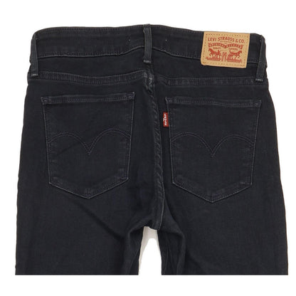 Levi's 712 Women Navy Straight Slim Stretch Jeans W27 L32