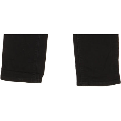 Levi's 712 Women Black Straight Slim Stretch Jeans W26 L29