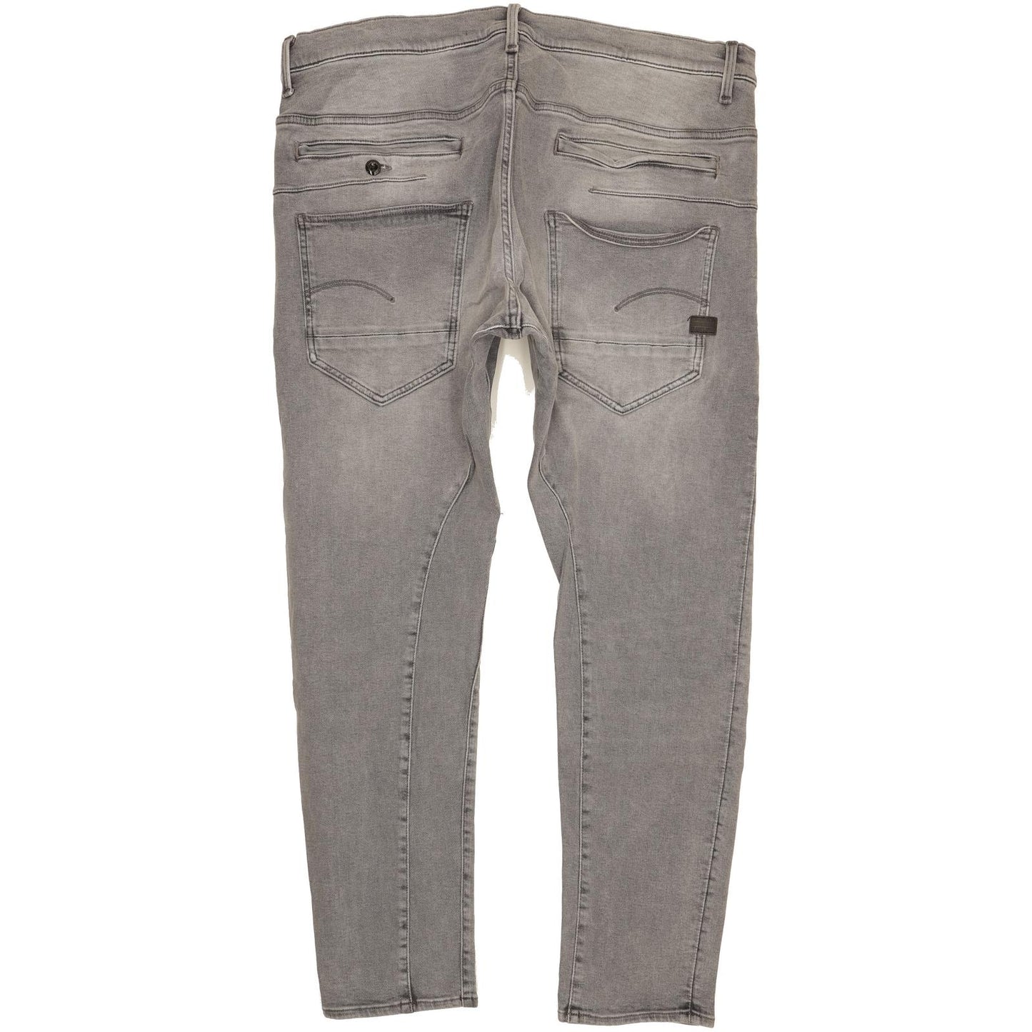 G-Star D-Staq 3D Men Grey Tapered Slim Stretch Jeans W36 L32