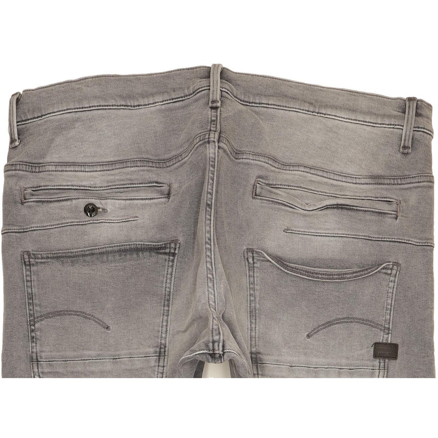 G-Star D-Staq 3D Men Grey Tapered Slim Stretch Jeans W36 L32