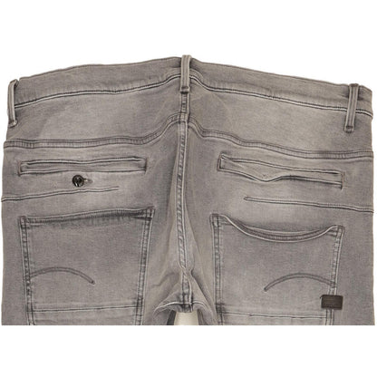 G-Star D-Staq 3D Men Grey Tapered Slim Stretch Jeans W36 L32