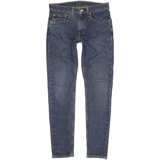 Levi's 512 Lo-Ball Men Blue Tapered Slim Jeans W31 L32