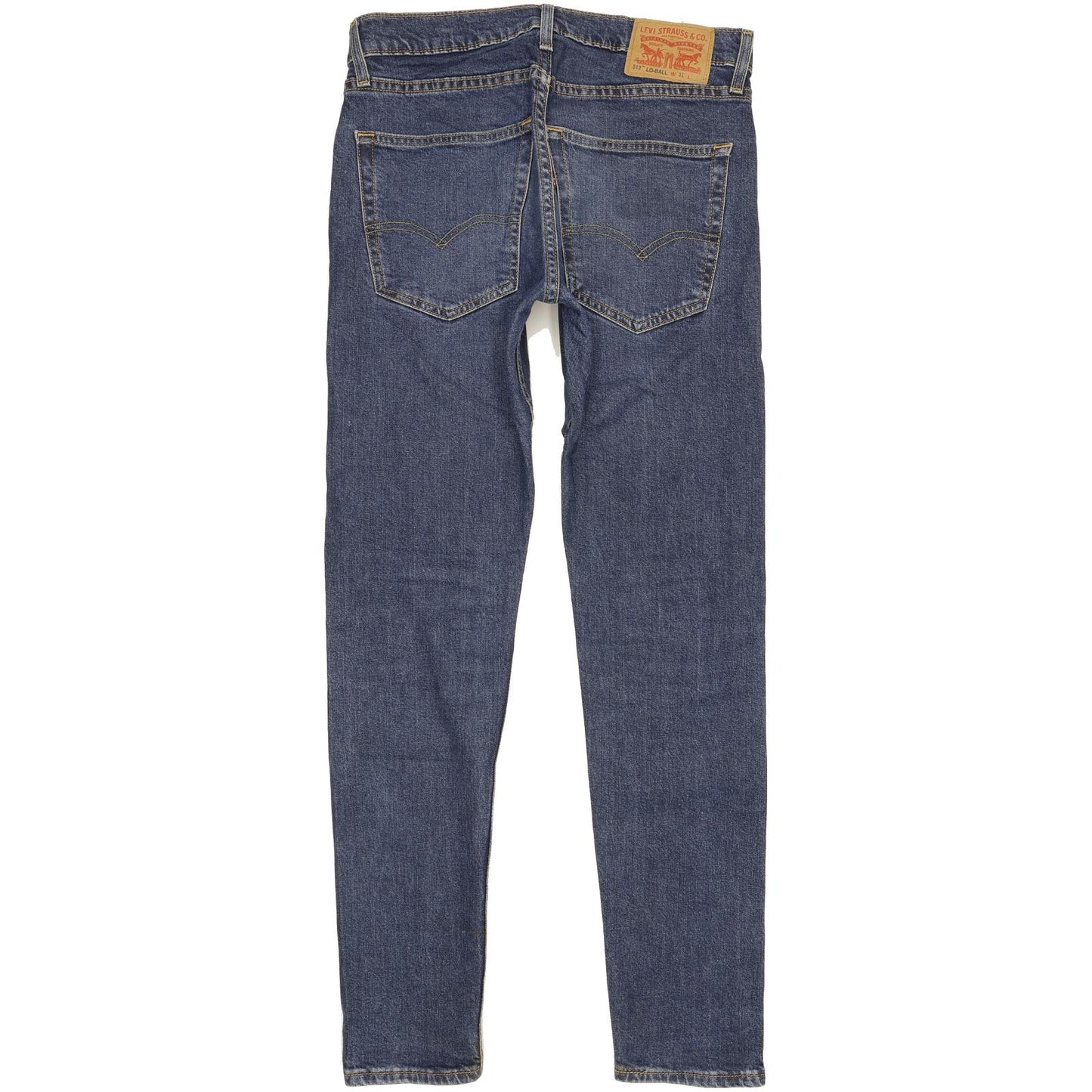 Levi's 512 Lo-Ball Men Blue Tapered Slim Jeans W31 L32