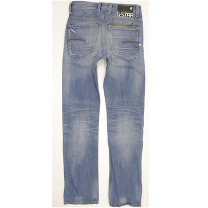 G-Star Attacc Men Blue Straight Regular Jeans W32 L34