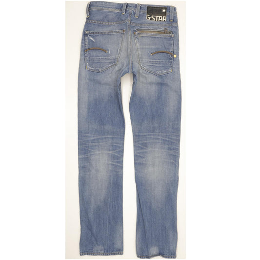 G-Star Attacc Men Blue Straight Regular Jeans W32 L34