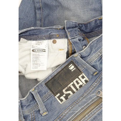 G-Star Attacc Men Blue Straight Regular Jeans W32 L34