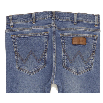 Wrangler Texas Men Blue Straight Regular Jeans W32 L31