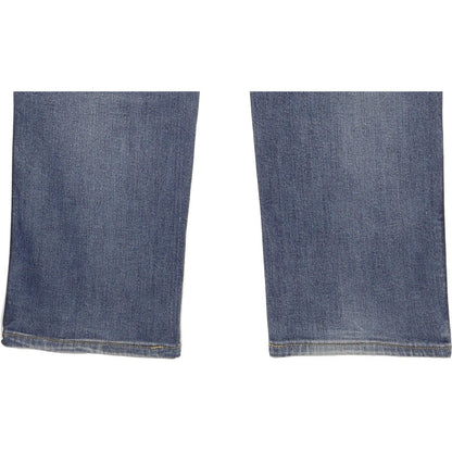 Wrangler Texas Men Blue Straight Regular Stretch Jeans W40 L33