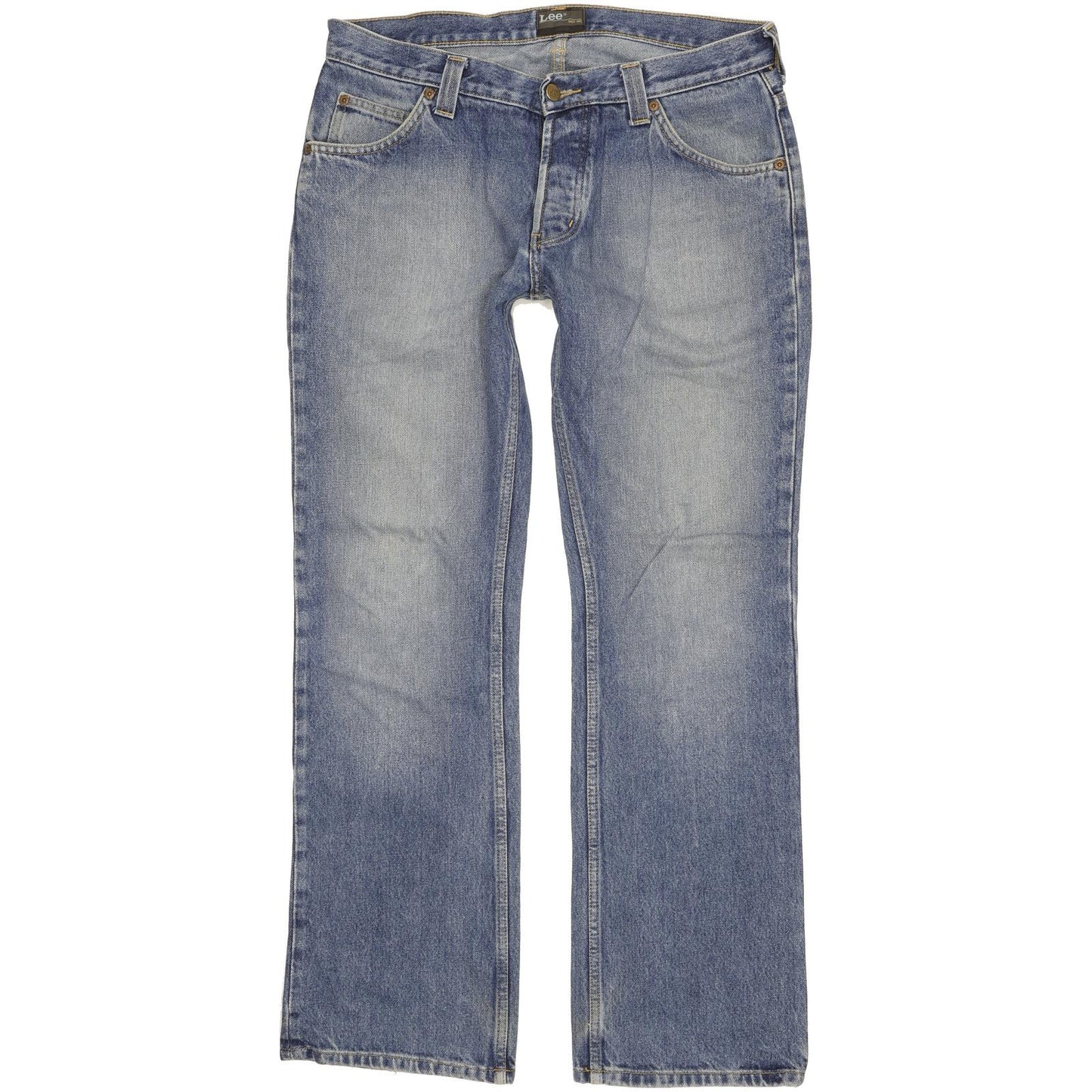Lee Rosco Men Blue Straight Regular Jeans W33 L32