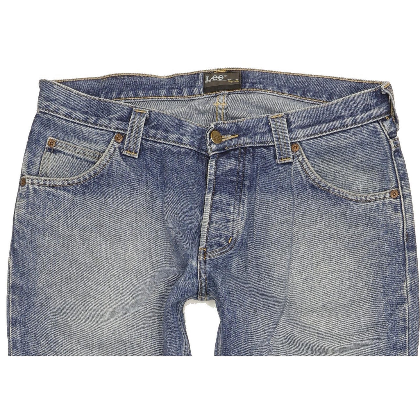 Lee Rosco Men Blue Straight Regular Jeans W33 L32