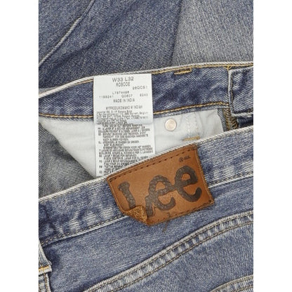 Lee Rosco Men Blue Straight Regular Jeans W33 L32
