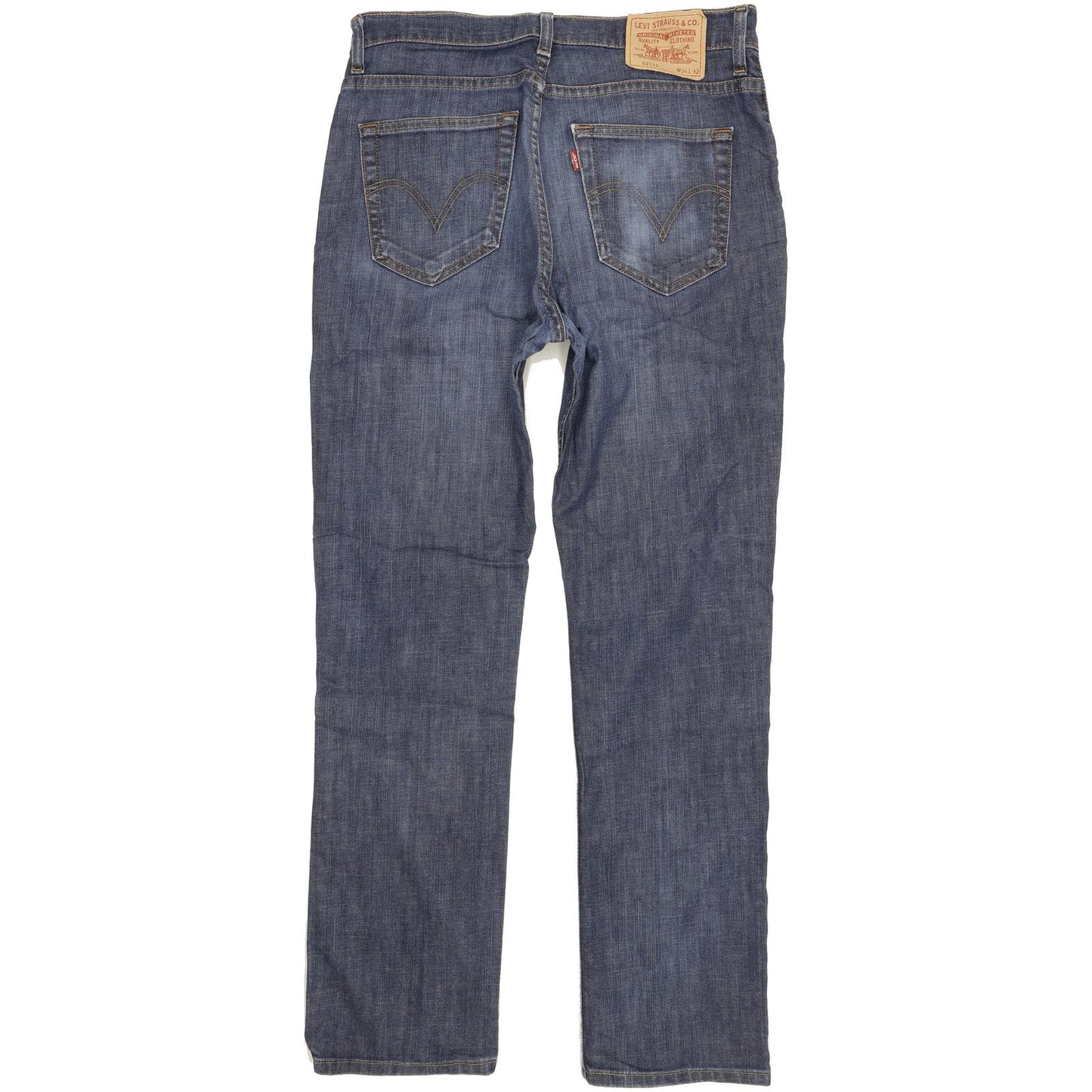 Levi's 753 Men Blue Straight Regular Stretch Jeans W34 L31