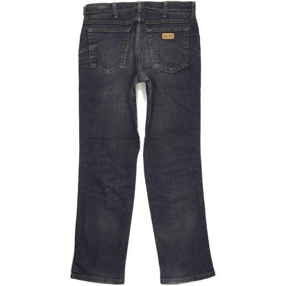 Wrangler Texas Men Blue Straight Regular Stretch Jeans W34 L32