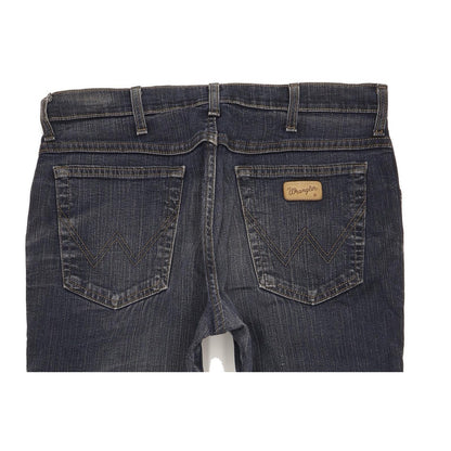 Wrangler Texas Men Blue Straight Regular Stretch Jeans W34 L32