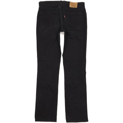 Levi's 528 Women Black Straight Regular Stretch Jeans W31 L33