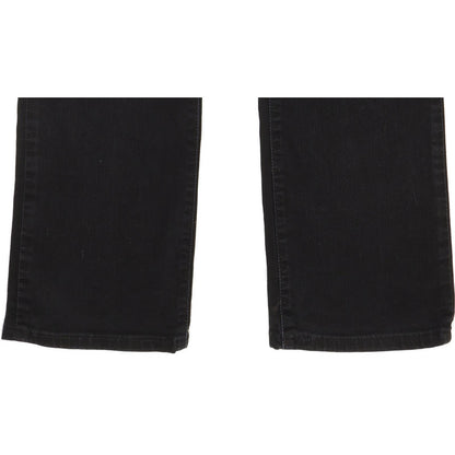 Levi's 528 Women Black Straight Regular Stretch Jeans W31 L33