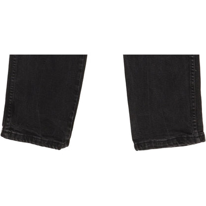 Wrangler Men Black Straight Regular Jeans W32 L31
