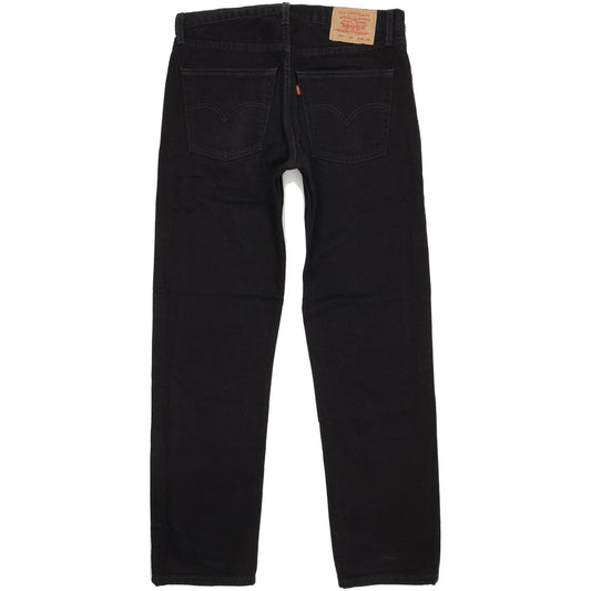 Levi's 521 Men Black Straight Regular Jeans W34 L31
