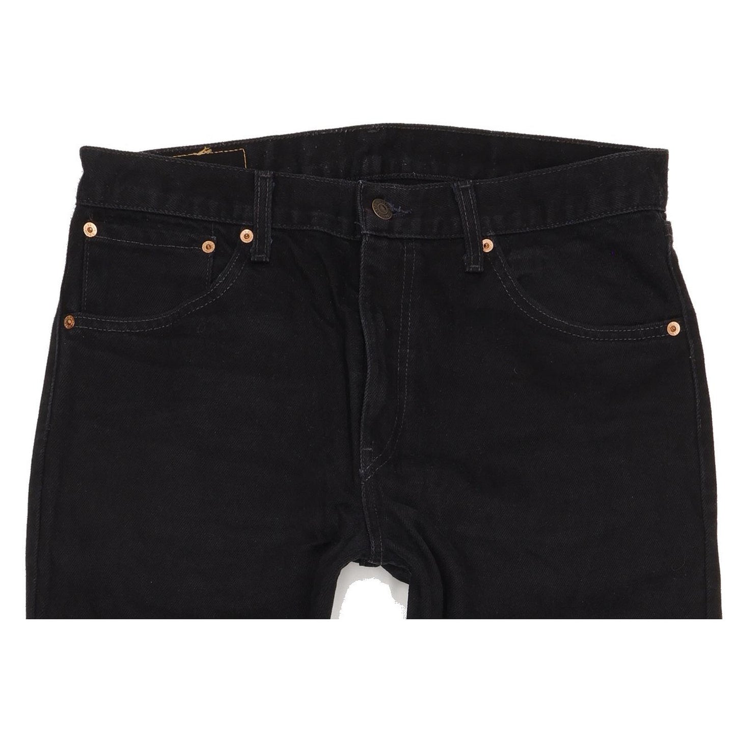 Levi's 521 Men Black Straight Regular Jeans W34 L31