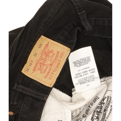 Levi's 521 Men Black Straight Regular Jeans W34 L31