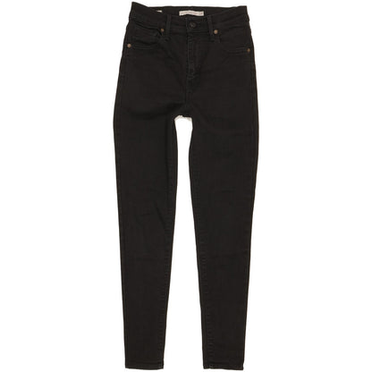 Levi's Mile Women Black Skinny Slim Jeans W26 L27