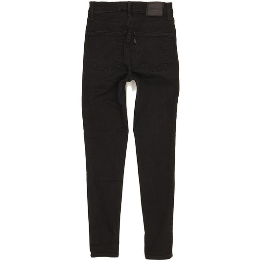 Levi's Mile Women Black Skinny Slim Jeans W26 L27