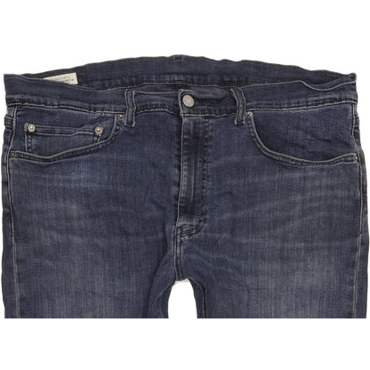 Levi's 502 Men Blue Tapered Regular Stretch Jeans W36 L31