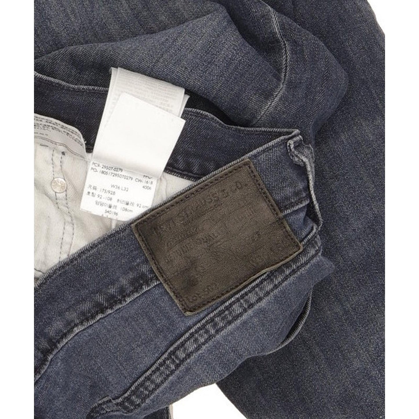 Levi's 502 Men Blue Tapered Regular Stretch Jeans W36 L31