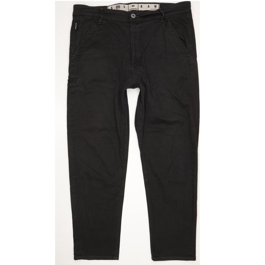 G-Star Men Black Straight Regular Stretch Jeans W32 L32