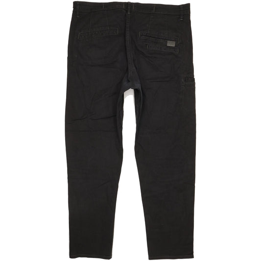 G-Star Men Black Straight Regular Stretch Jeans W32 L32