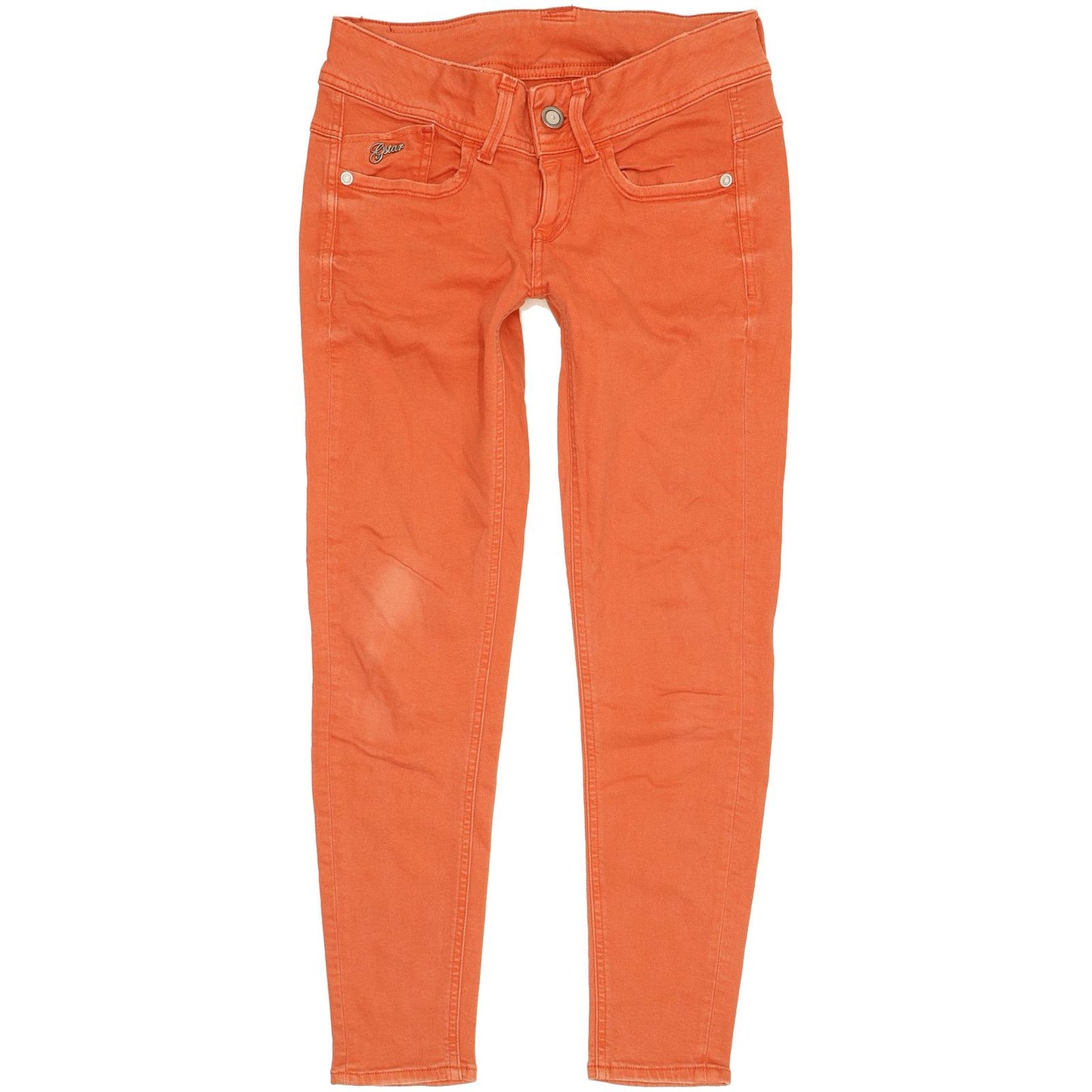 G-Star Lynn Women Red Skinny Slim Stretch Jeans W26 L28