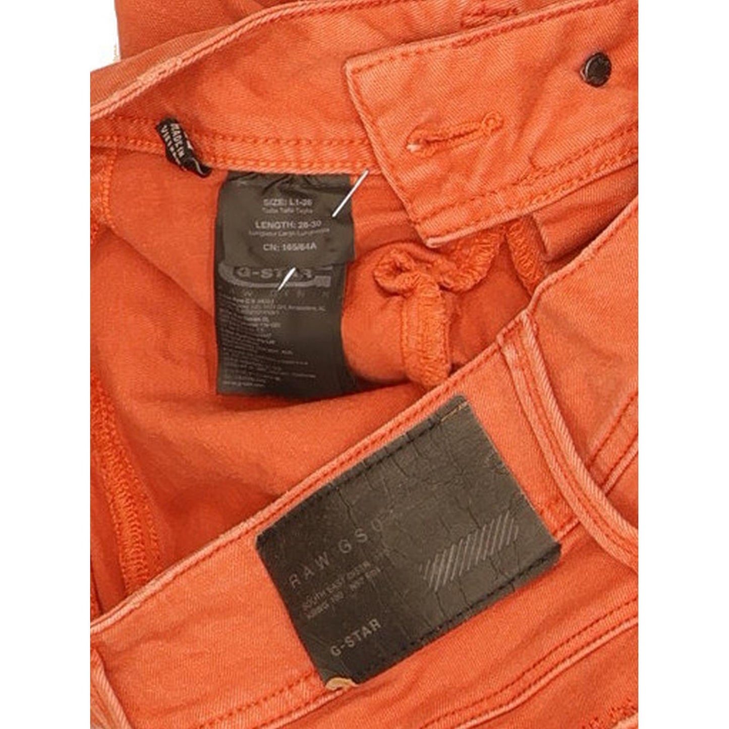 G-Star Lynn Women Red Skinny Slim Stretch Jeans W26 L28