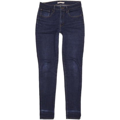 Levi's 721 Blue Skinny Slim Stretch Jeans High Waisted W30 L32