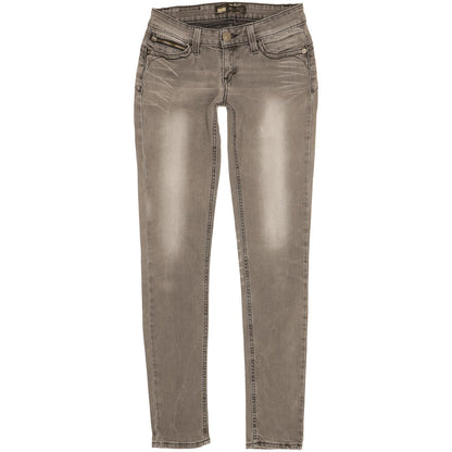 Levi's Revel Demi Curve Women Grey Skinny Slim Stretch Jeans W26 L30