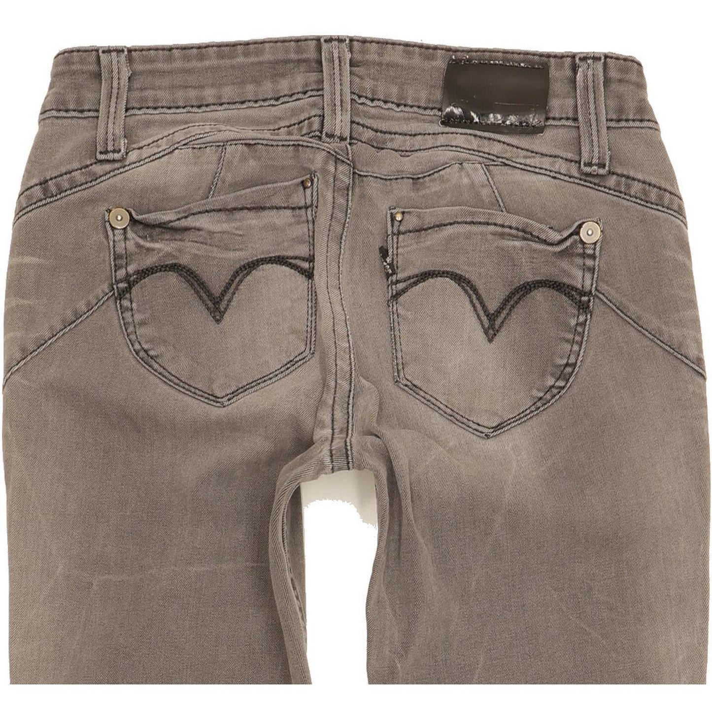 Levi's Revel Demi Curve Women Grey Skinny Slim Stretch Jeans W26 L30
