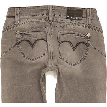 Levi's Revel Demi Curve Women Grey Skinny Slim Stretch Jeans W26 L30