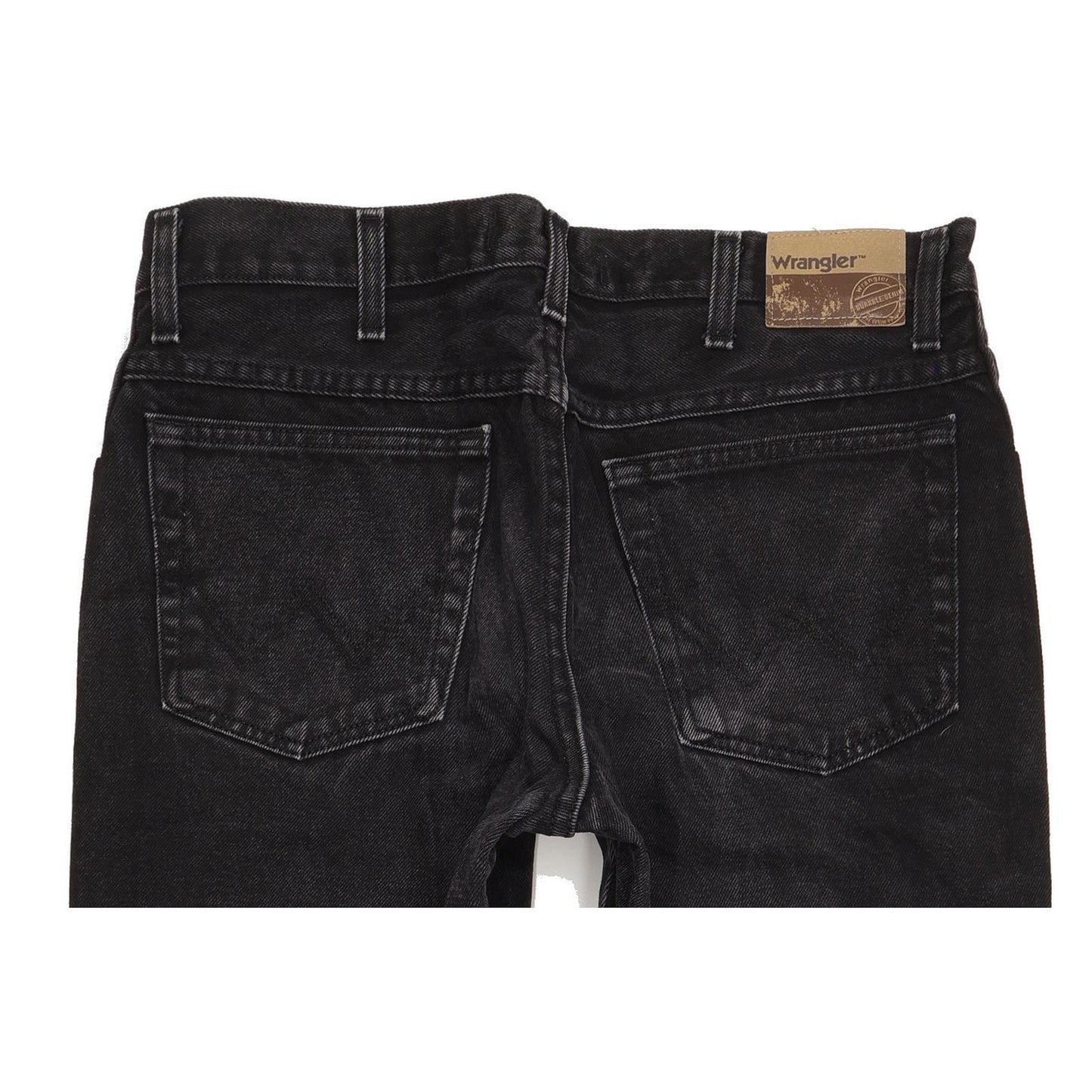 Wrangler Men Black Straight Regular Jeans W34 L32
