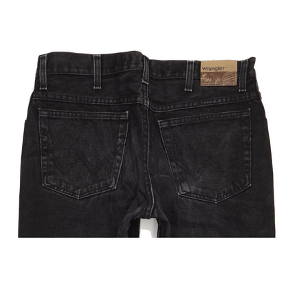 Wrangler Men Black Straight Regular Jeans W34 L32