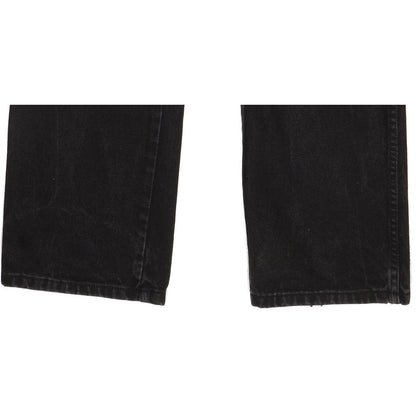 Wrangler Men Black Straight Regular Jeans W34 L32