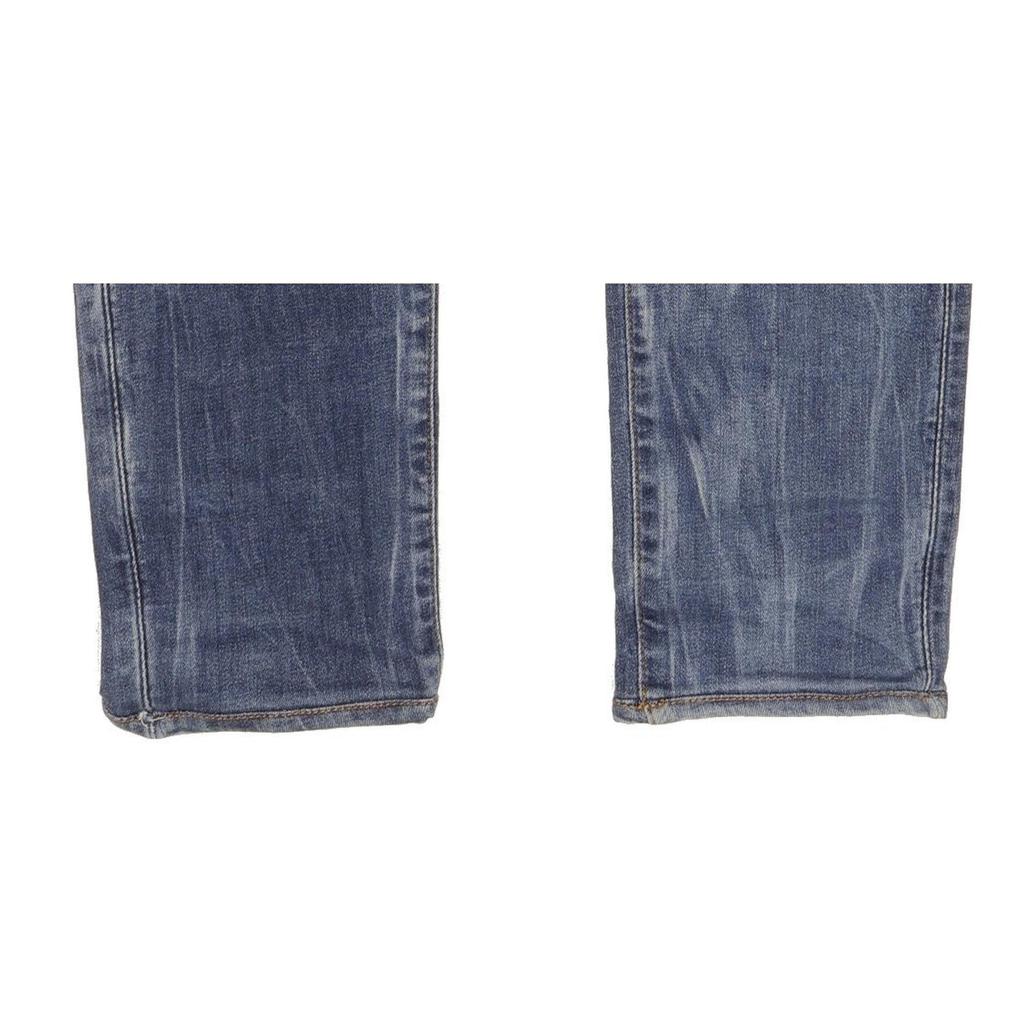 G-Star 3301 Deconstructed Men Blue Skinny Slim Stretch Jeans W34 L30