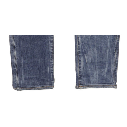 G-Star 3301 Deconstructed Men Blue Skinny Slim Stretch Jeans W34 L30