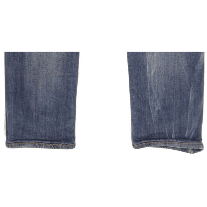 G-Star 3301 Deconstructed Men Blue Skinny Slim Stretch Jeans W34 L30