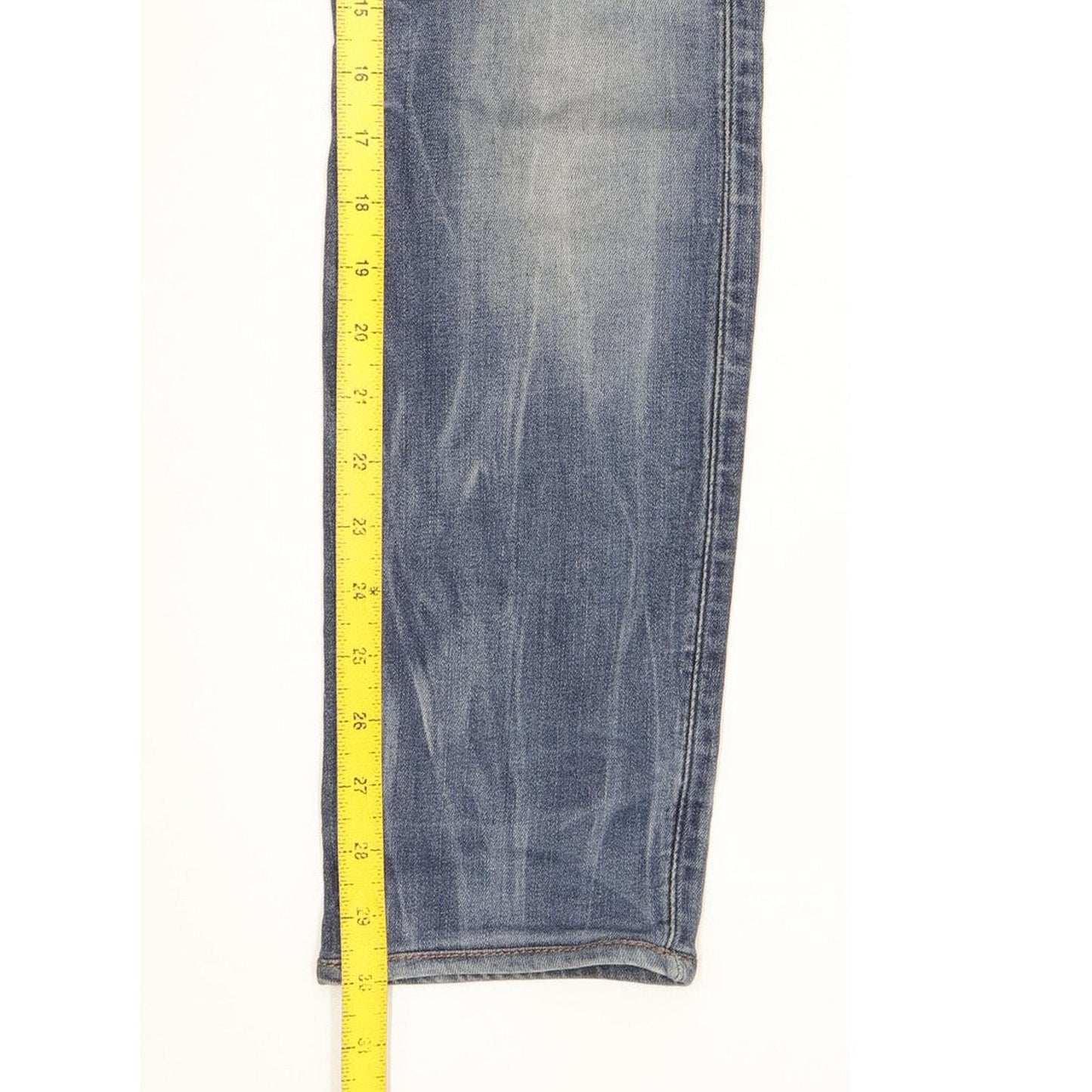 G-Star 3301 Deconstructed Men Blue Skinny Slim Stretch Jeans W34 L30