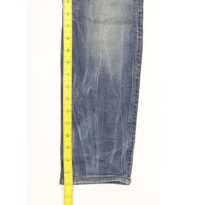G-Star 3301 Deconstructed Men Blue Skinny Slim Stretch Jeans W34 L30