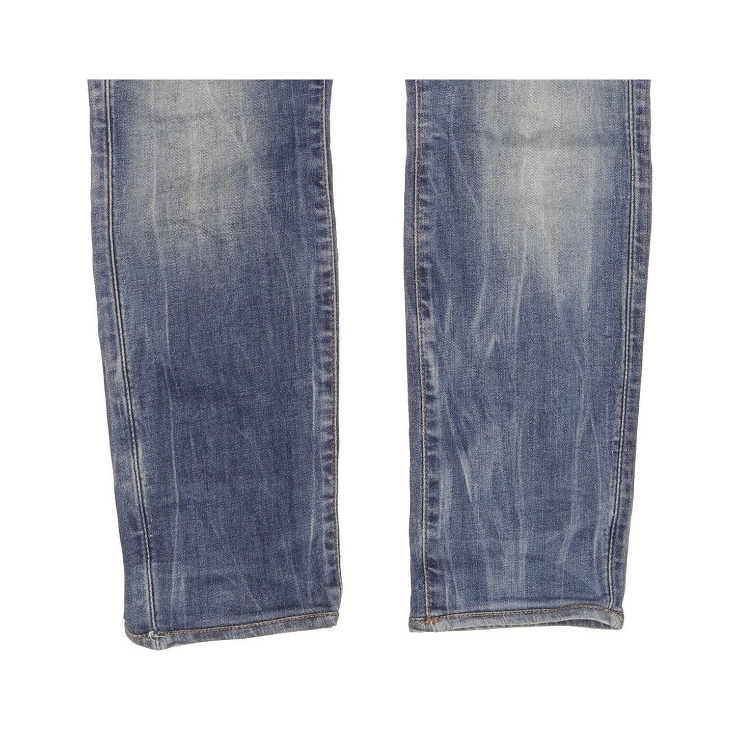 G-Star 3301 Deconstructed Men Blue Skinny Slim Stretch Jeans W34 L30