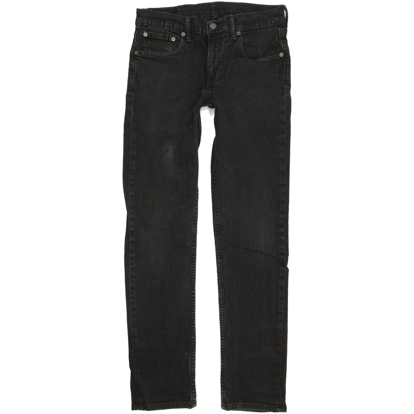 Levi's 511 Men Black Straight Slim Stretch Jeans W30 L32