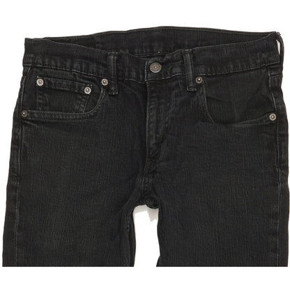 Levi's 511 Men Black Straight Slim Stretch Jeans W30 L32