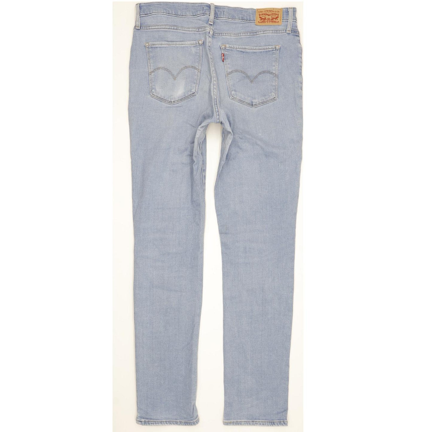 Levi's 312 Shaping Women Blue Straight Slim Stretch Jeans W30 L31
