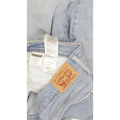 Levi's 312 Shaping Women Blue Straight Slim Stretch Jeans W30 L31